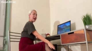 Russian Tutor Footjob - Bratty Babes Own You - Sandra L