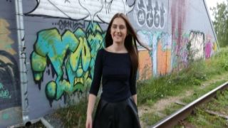 Sanija - After Photo Shoot At Graffiti Wall Nude Interv